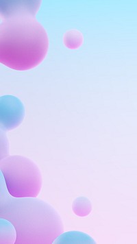 Gradient fluid pink mobile wallpaper, digital remix