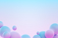 Gradient fluid border background