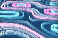 Pastel pink wavy topography background