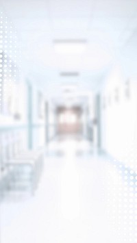 Hospital hallway mobile wallpaper, medical digital remix