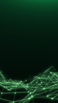 Smart technology green mobile wallpaper, digital remix