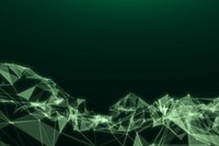 Abstract dark green background, smart technology digital remix