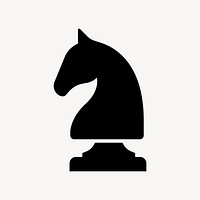 Chess piece element vector