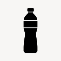 Bottle flat icon element vector