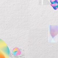Off-white abstract paper background, aesthetic border