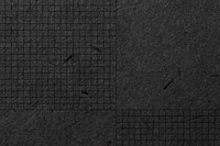 Black grid paper texture background