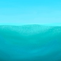 Turquoise sea water background, aesthetic paint design