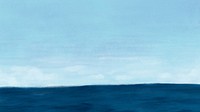 Blue sea desktop wallpaper background
