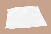 White tablecloth collage element psd