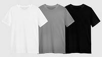 Minimal t-shirt mockup psd set