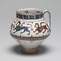 Jug with Design of Five Sphinxes and a Standing Figure