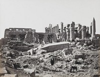 The Temple of El-Karnak, from the Southeast
