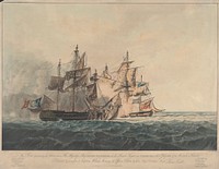 The Action between his Majesty's Sloop "Bonne Citoyenne" and the French Frigate "La Furieuse"