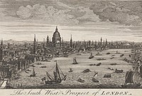 The South West Prospect of London