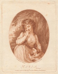 Maria of Moulines by Francesco Bartolozzi