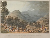 No.8 The March of the 3rd. Division through the Sierra de Estiella or de Neve, May 16, 1811