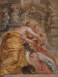 Peace Embracing Plenty by Sir Peter Paul Rubens