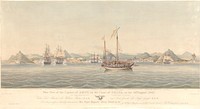 This View of the Capture of Amoy on the Coast of China, on the 26th August, 1841, by Her Majesty's Combined Forces, under Vice Admiral Sir William Parker K.C.B. and Lieut. General Sir Hugh Gough... Plate 1