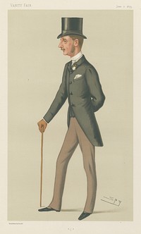 Politicians - Vanity Fair - 'C'. Viscount Castlereagh. June 7, 1879