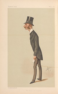 Politicians - Vanity Fair - 'The Devon and Somerset'. The Viscount Ebrington. February 19, 1887
