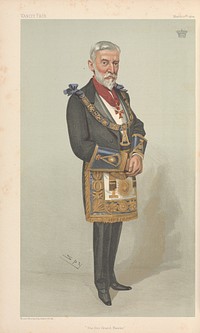 Vanity Fair: Freemasons; 'The Pro Grand Master', The Earl of Amherst, March 10, 1904