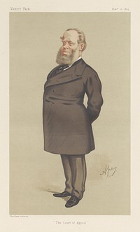 Vanity Fair: Legal; 'The Court of Appeal', Richard Baggallay, December 11, 1875