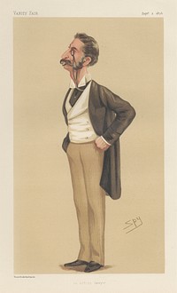 Vanity Fair: Legal; 'An Astute Lawyer', George Henry Lewis, September 2, 1876