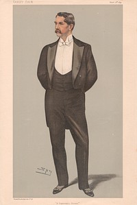 Vanity Fair - Americans. 'A Diplomatic Cousin'. Mr. Henry White. 16 March 1899