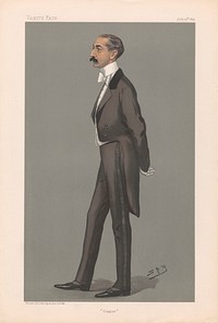 Vanity Fair - Bankers and Financiers. 'Copper'. Reginald Ward. 13 July 1899