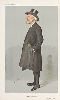 Vanity Fair - Clergy. 'A Most Select Preacher'. Rev Charles Stubbs, Lord Bishop of Truro. 6 February 1907