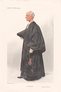 Vanity Fair - Clergy. 'The Chaplain'. Archdeacon Wilberforce. One of a set.