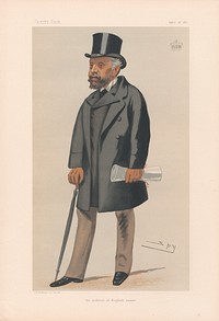 Vanity Fair - Clergy. 'The noblest of English names.' Earn Nelson. 16 April 1881