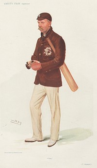 Vanity Fair - Cricket. 'Tom'. Thomas Hayward. 11 July 1906