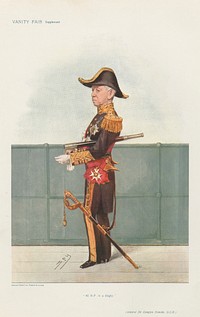 Vanity Fair: Military and Navy; '40 H.P. in a Dinghy', Admiral Sir Compton Domvile