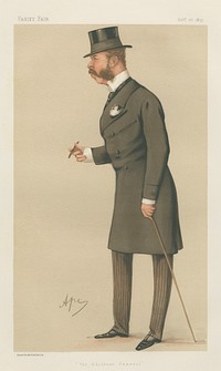 Vanity Fair: Military and Navy; 'The Adjutant General', General Sir Charles Henry Ellice, October 20, 1877