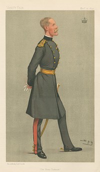 Vanity Fair: Military and Navy; 'The Home District', Major General Lord Methuen, December 17, 1892