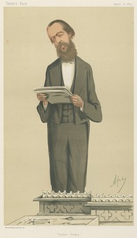 Politicians - Vanity Fair. 'Order, Order'. Mr. Henry Cecil Raikes. 17 April 1875