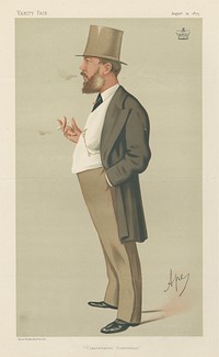 Politicians - Vanity Fair. 'Conservative Conversion.' Lord Wharncliffe. 14 August 1875
