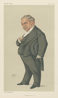 Vanity Fair: Royalty; 'President No. 3', M. Jean Baptiste Leon Say, December 4, 1880