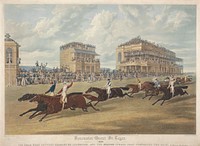 Doncaster Great St Leger, 1839. The Dead Heat Between Charles XII and Euclid.