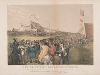 The Whitehaven Races, Septr. 7th, 1852 / To the Patrons of the Whitehaven Races / This Print is most respectively dedicated by Jno. Rook