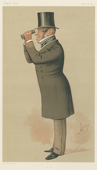 Vanity Fair: Turf Devotees; 'G. P.', Mr. George Payne, September 18, 1875