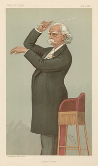 Vanity Fair: Musicians; 'Crystal Palace', Mr. August Manno, June 13, 1895