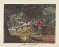 Set of four - Fox-hunting: Breaking Cover