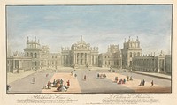 Blenheim House. Erected at the Publick Expence in Commemoration of the Victory at Blenheim, and setled on the Great Duke of Marlborough and his Descendents for ever