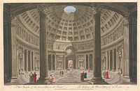 The Inside of the Pantheon at Rome