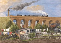 London Chatham and Dover Railway Viaduct, S Mary Cray, Kent, Feb. 16, 1881 - Dec. 15, 1882