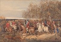 The Duke of Cumberland Riding With Mr. de Burgh's Hunt