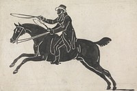 Rider on a Galloping Horse