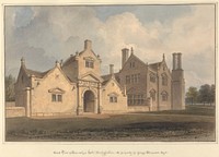 East View of Trevalyn Hall, Denbighshire; the property of George Boscawen Esquire